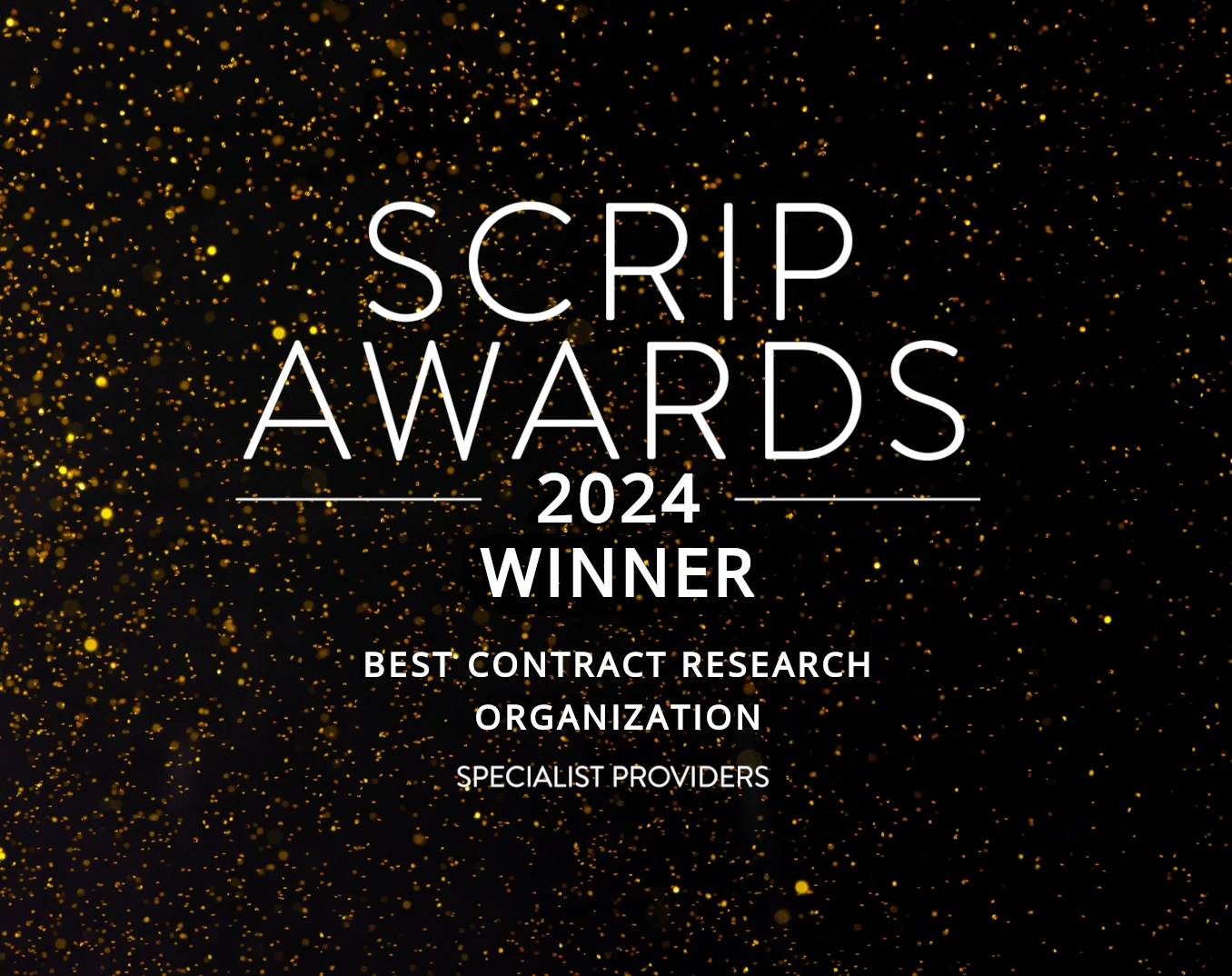 Scrip Awards 2024 winner: best contract research organisation, specialist providers